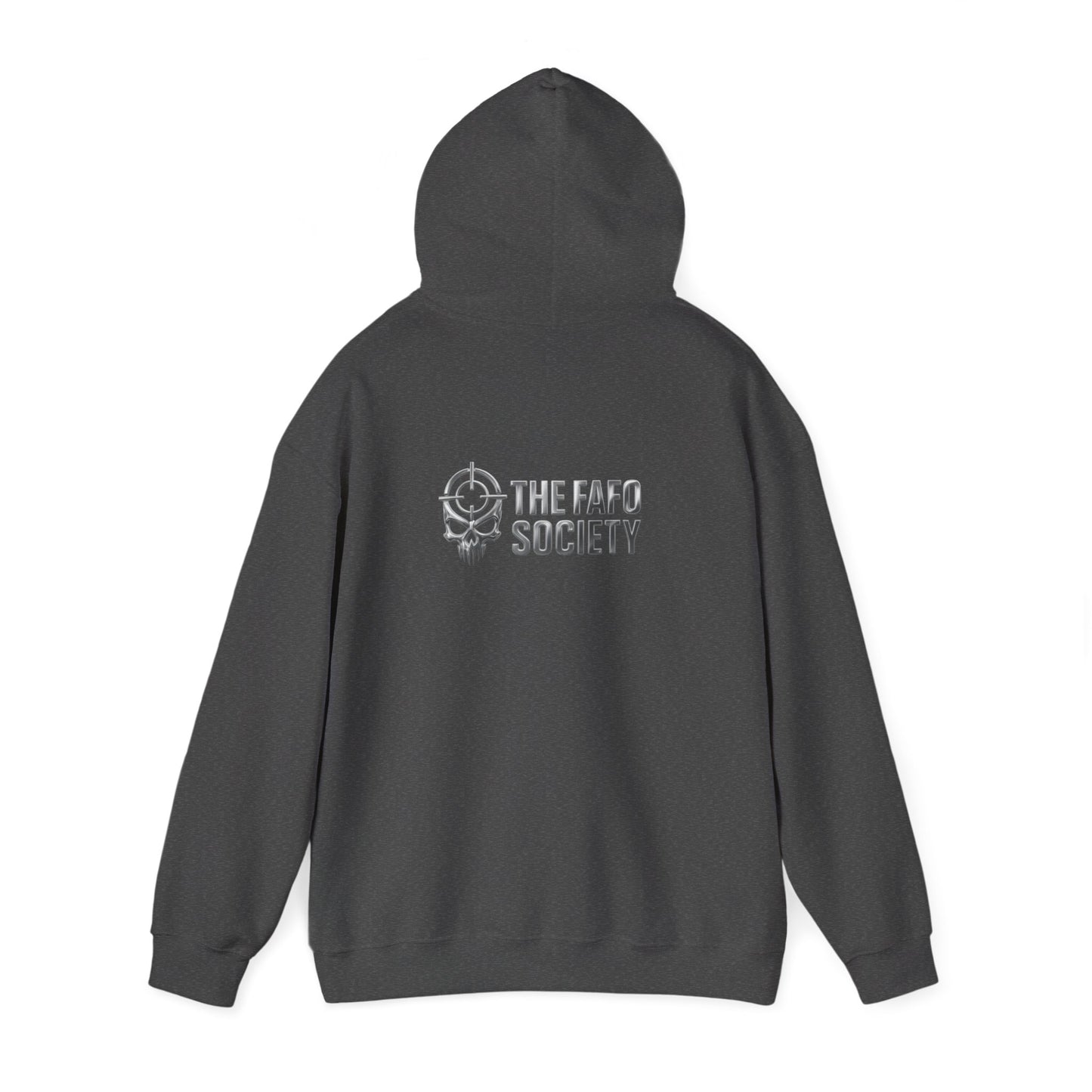 The FARC Society 'Afro' Graphic Hoodie — Dark Neon Palm Design