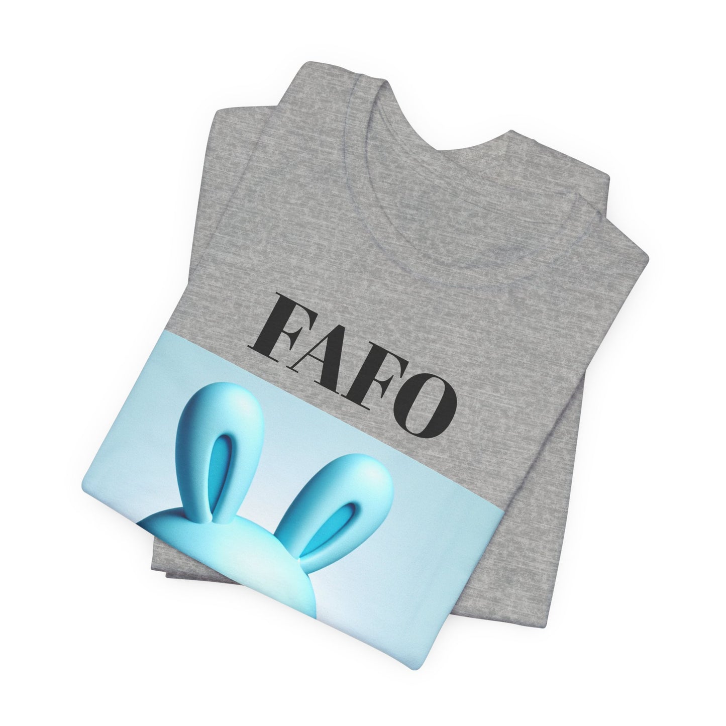 FAFO Bunny Tee – 'Proud Member of the FAFO Society' Graphic T-Shirt