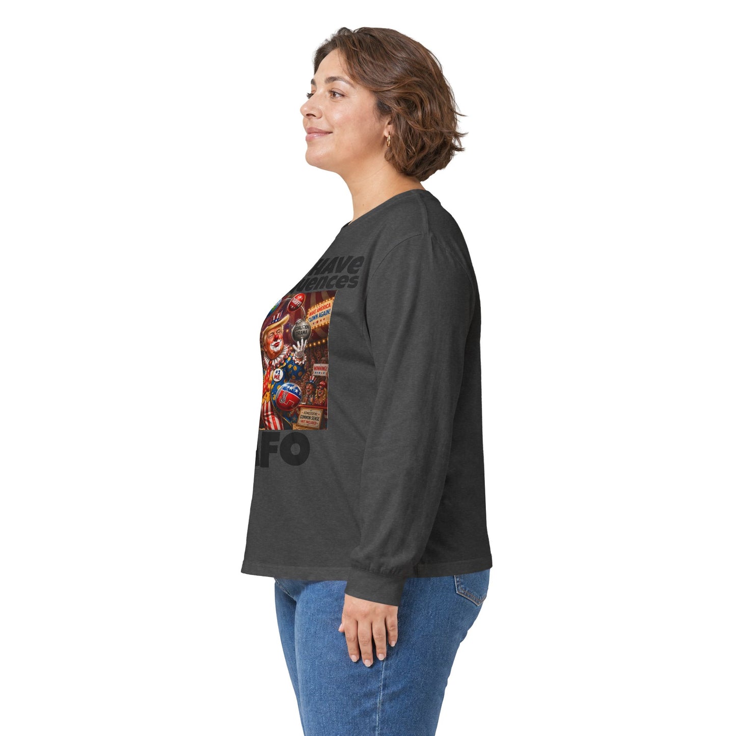 FAFO Long Sleeve Tee — "Votes Have Consequences" Political Statement Shirt