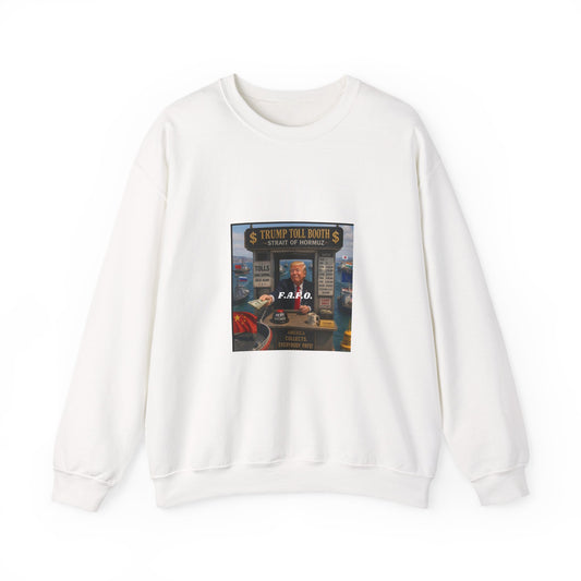 Vintage Arcade Poster Sweatshirt — "Realistic Tour Nights" Retro Gaming Crewneck
