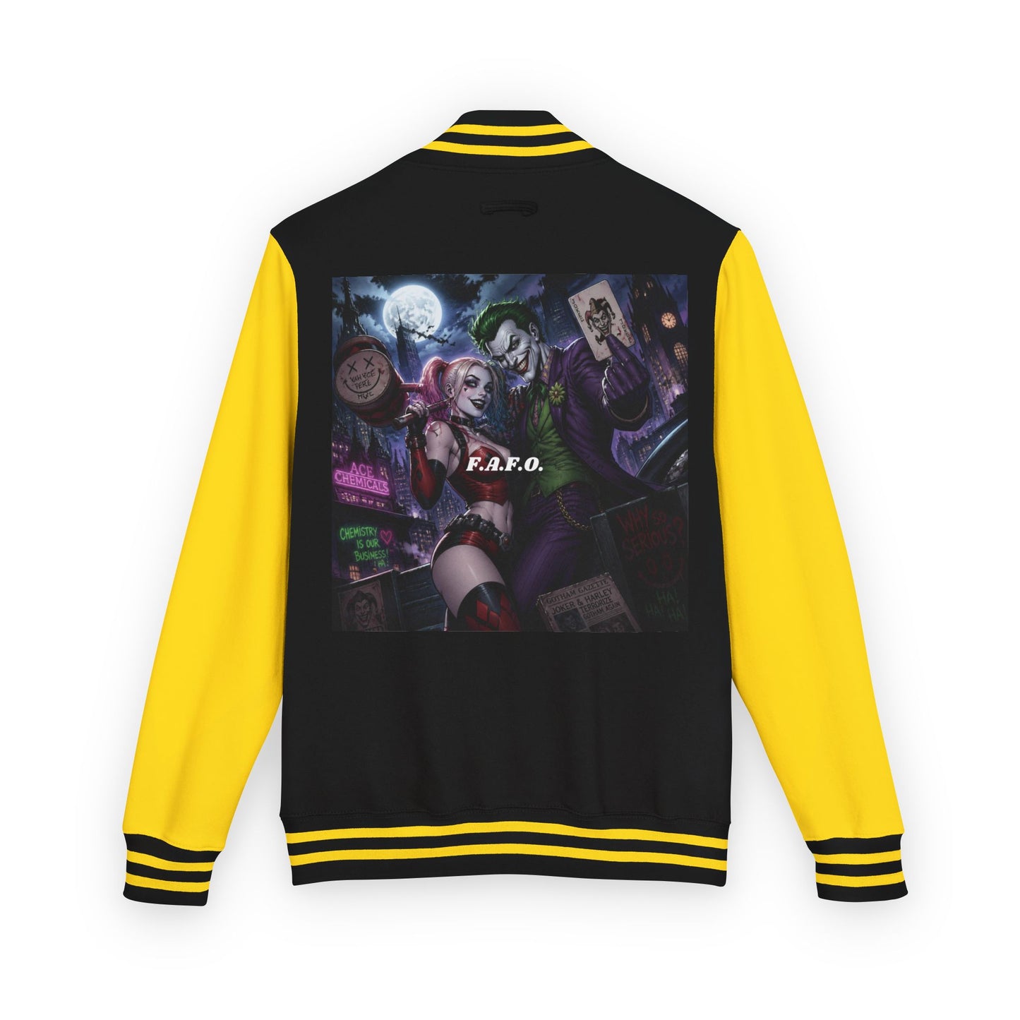 Unisex Heavyweight Letterman Jacket