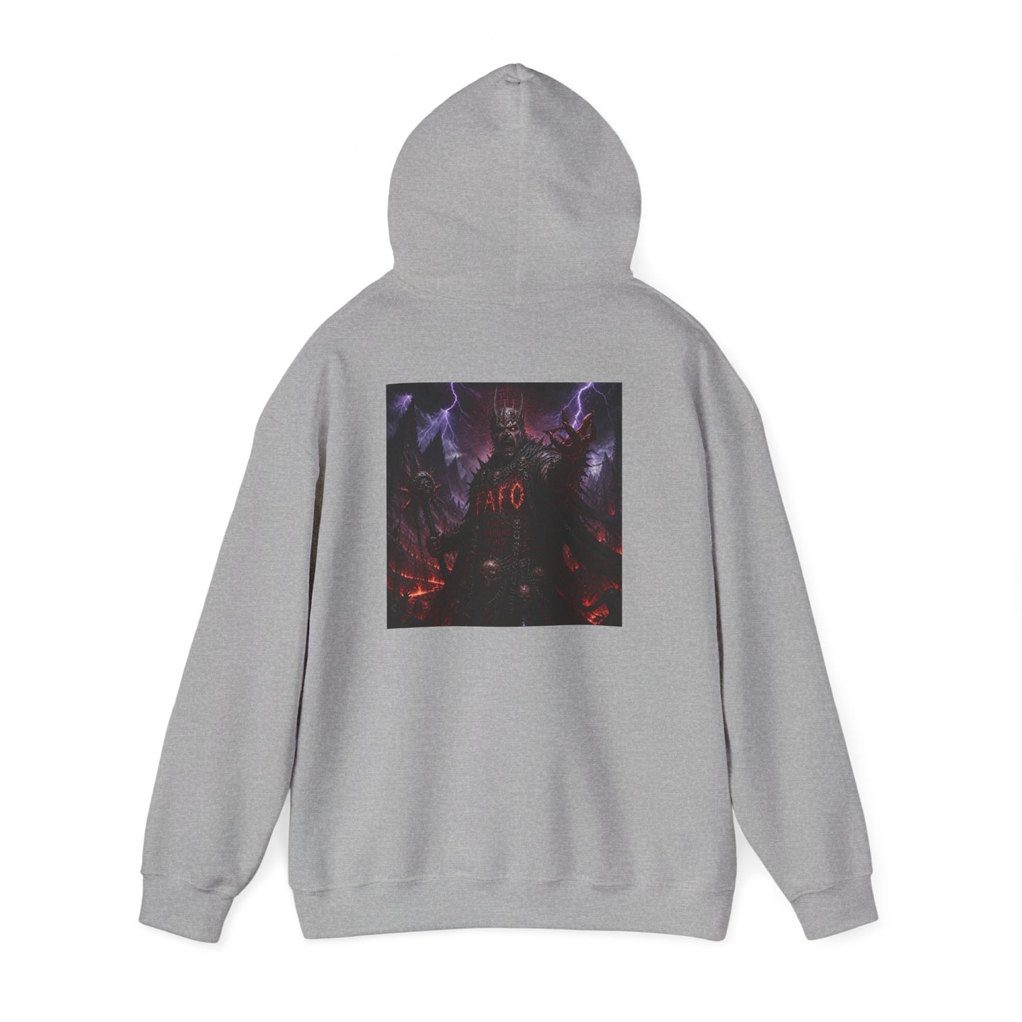 Hoodie — Dark Neon Aesthetic “AFRO” Graphic Pullover