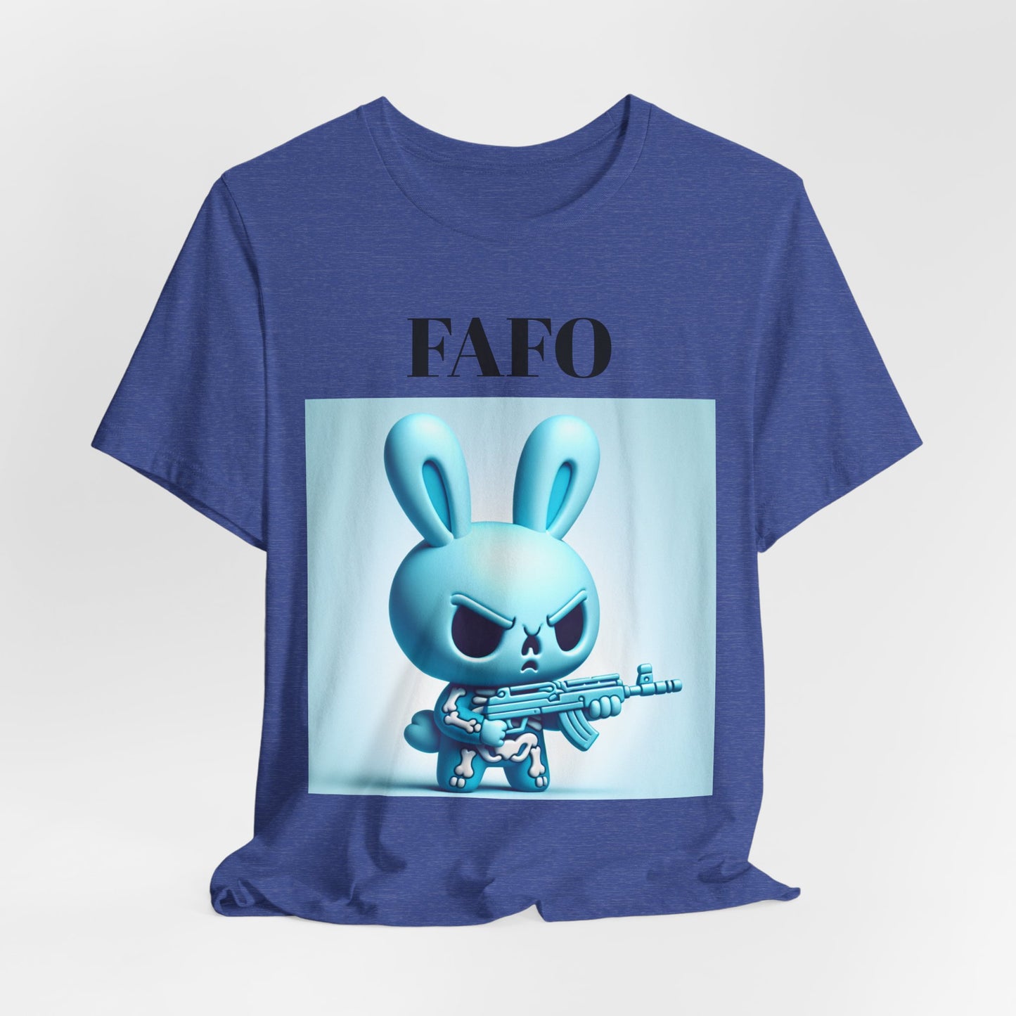 FAFO Bunny Tee – 'Proud Member of the FAFO Society' Graphic T-Shirt