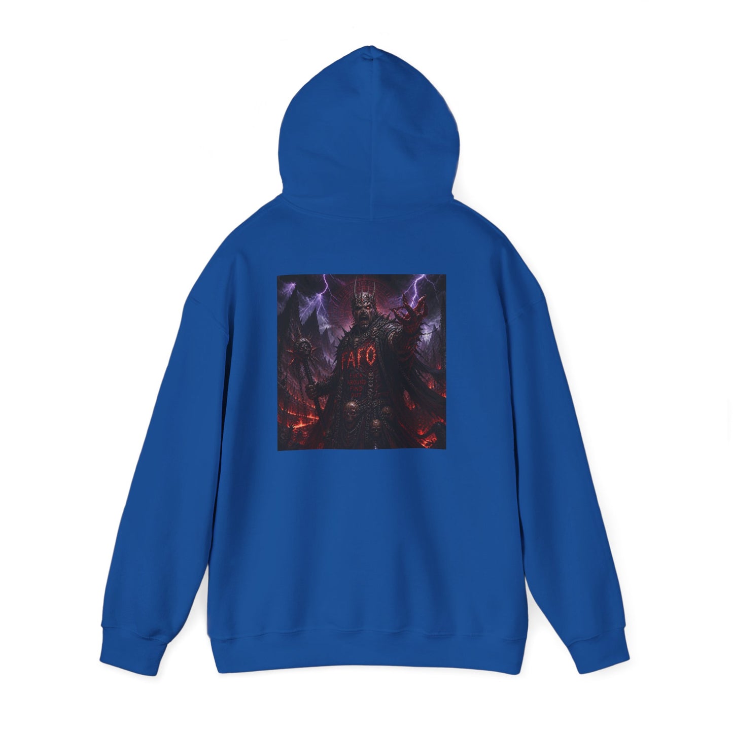 Hoodie — Dark Neon Aesthetic “AFRO” Graphic Pullover