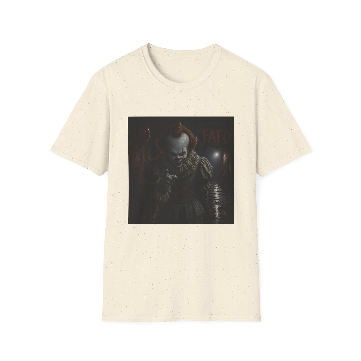 Horror Pennywise Clown T‑Shirt — Dark Creepy Stephen King Inspired Design