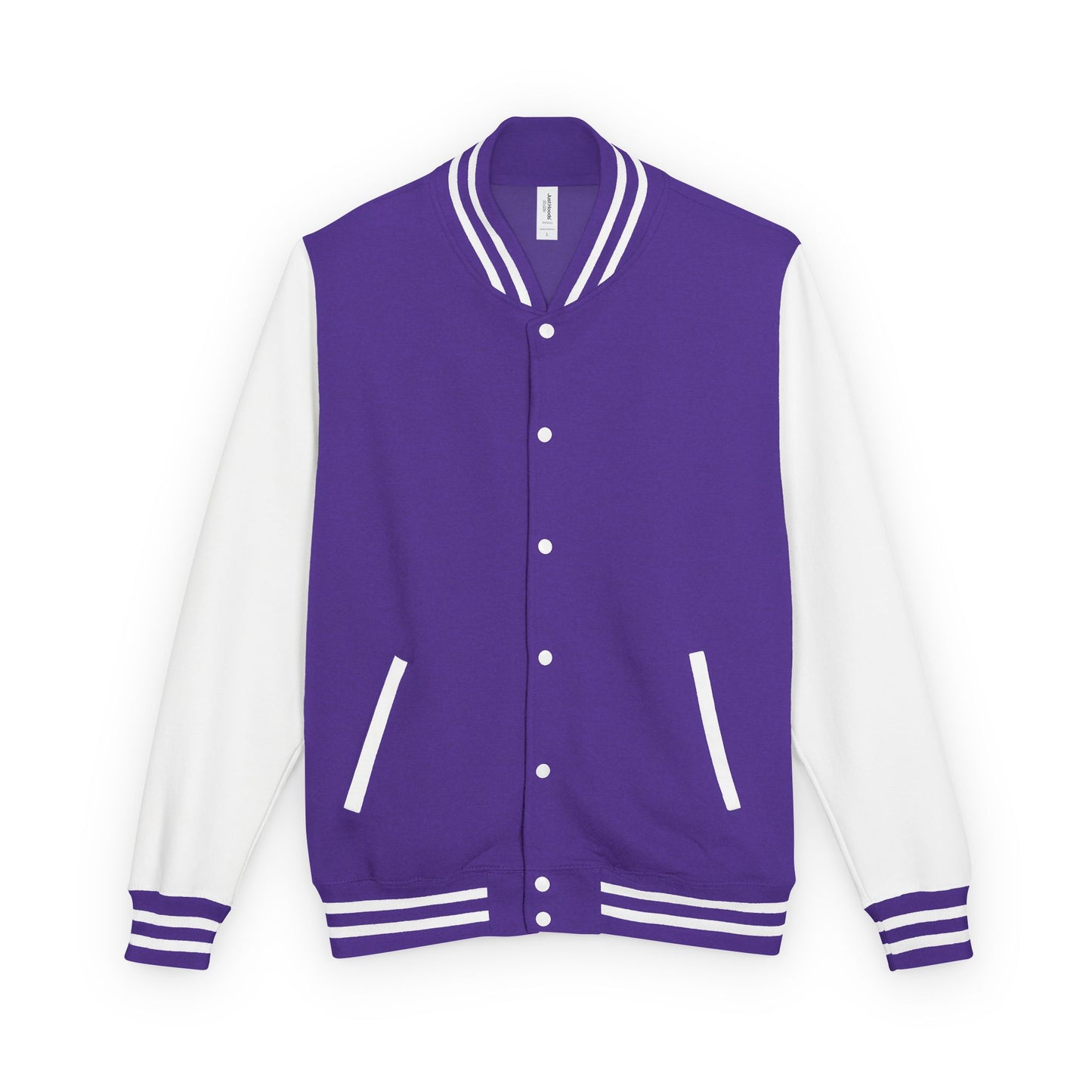 Letterman Jacket — Retro Graphic Back Patch