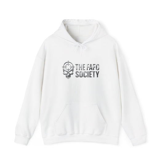 FAFO Society Hoodie — 'Proud Member of the FAFO Society' Angel Graphic Sweatshirt