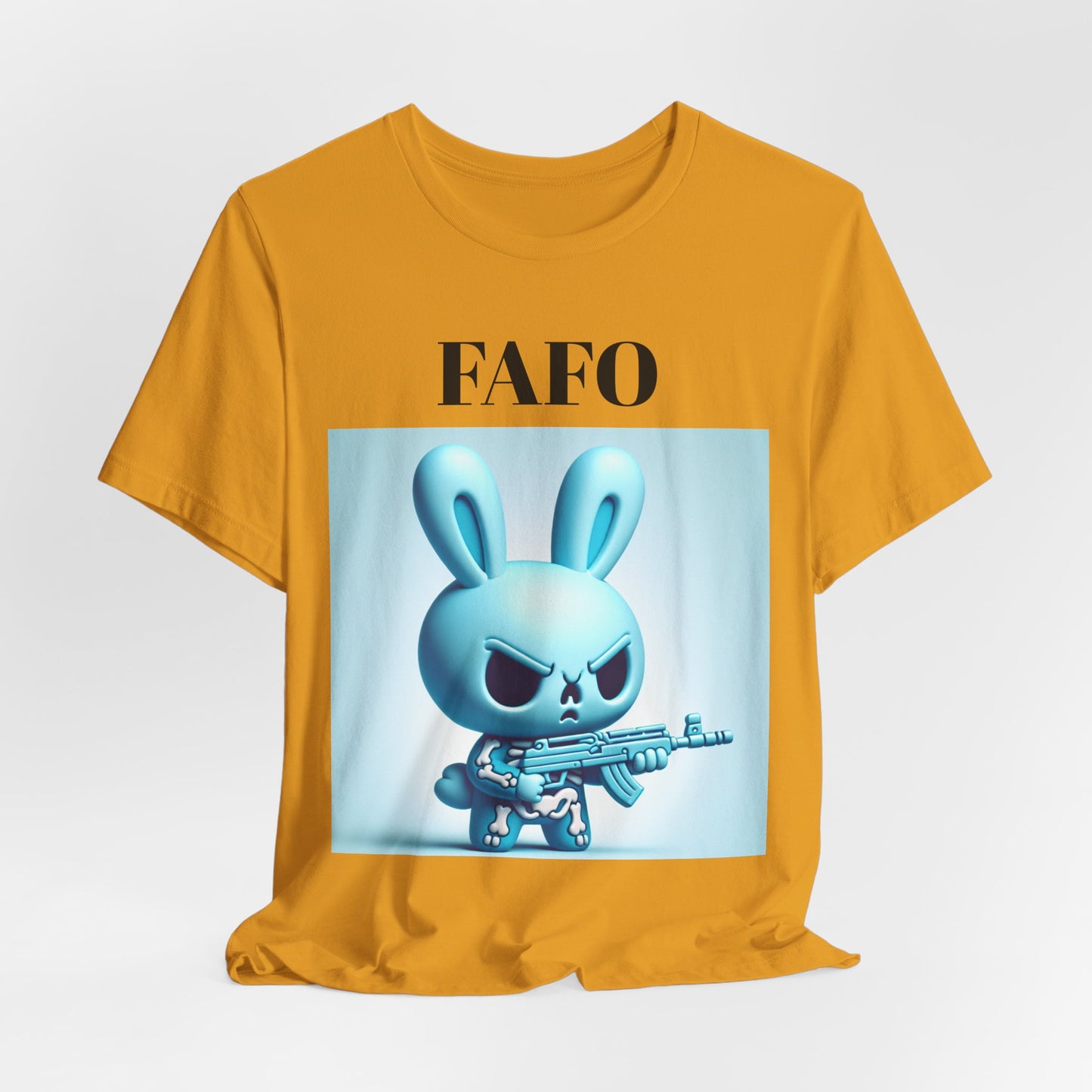 FAFO Bunny Tee – 'Proud Member of the FAFO Society' Graphic T-Shirt