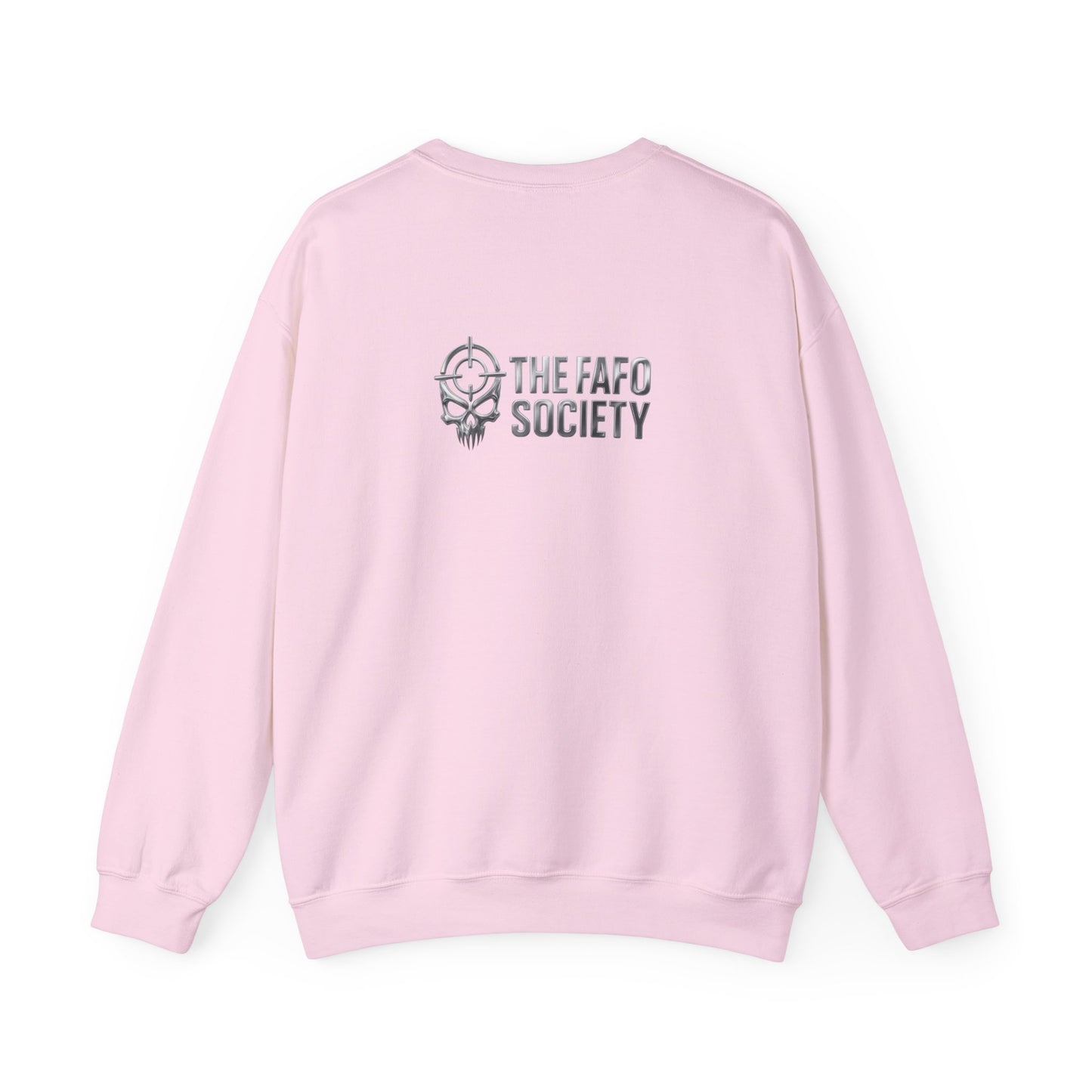 Creepy Clown "FAFO" Crewneck Sweatshirt — The FAFO Society Graphic