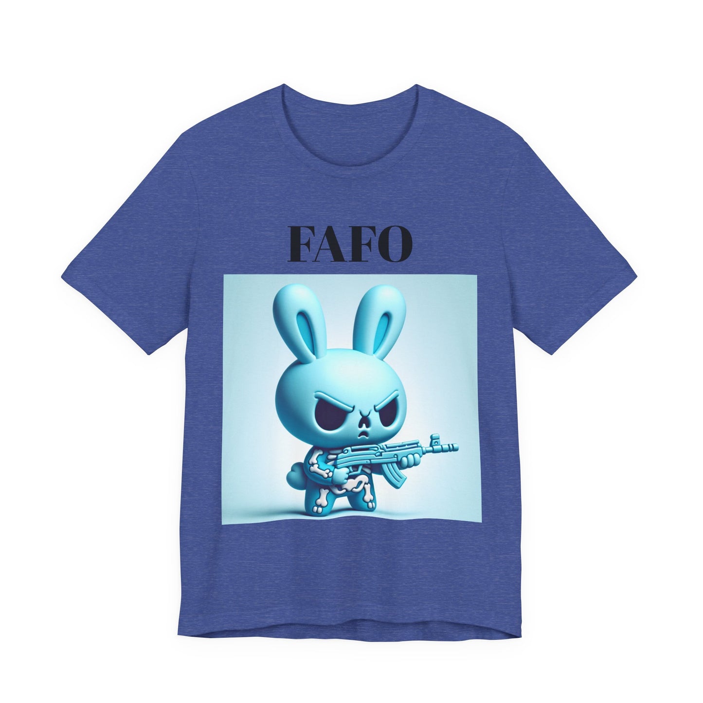 FAFO Bunny Tee – 'Proud Member of the FAFO Society' Graphic T-Shirt