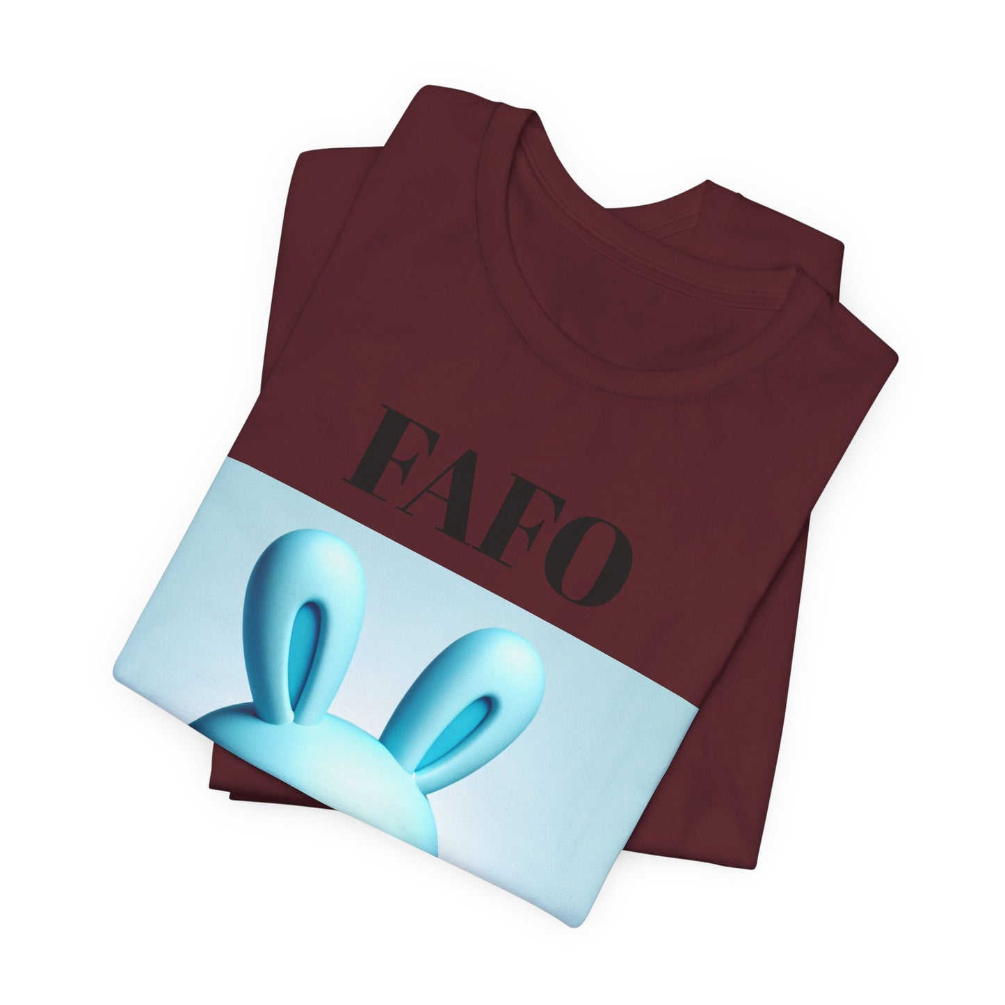 FAFO Bunny Tee – 'Proud Member of the FAFO Society' Graphic T-Shirt