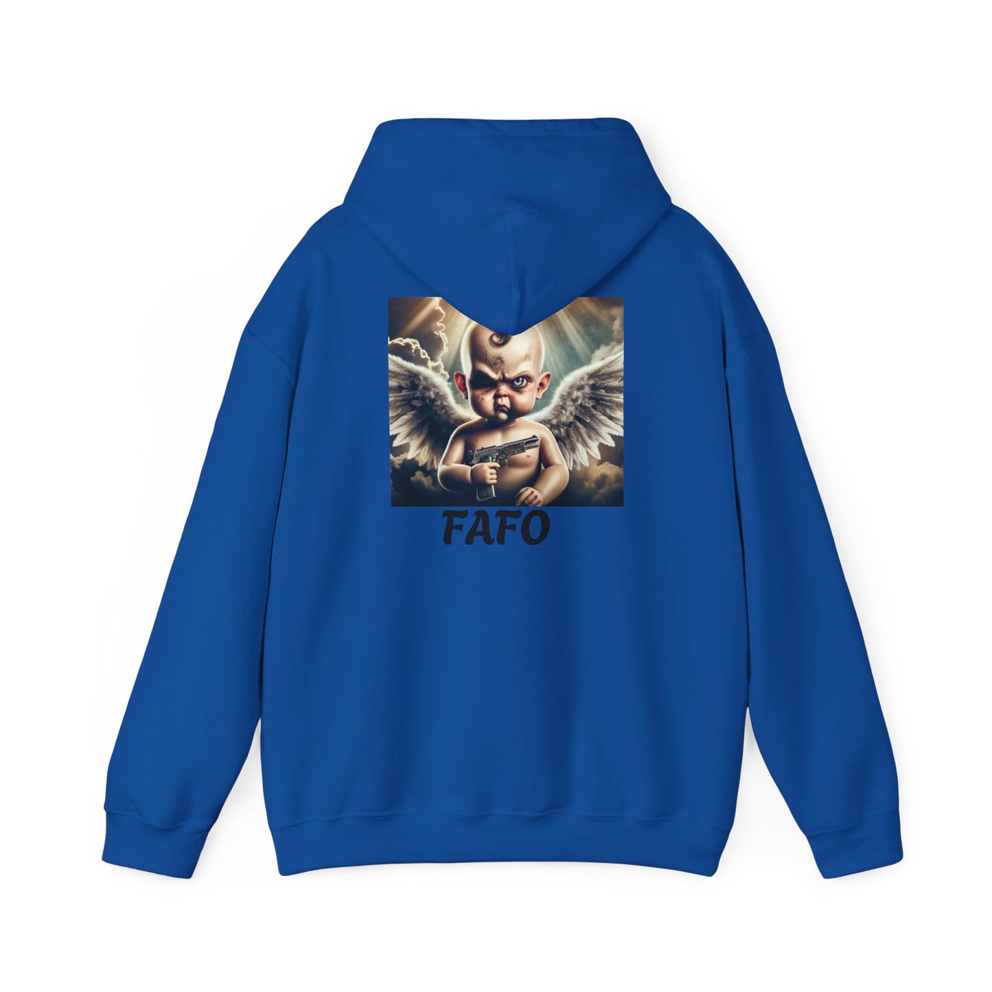FAFO Society Hoodie — 'Proud Member of the FAFO Society' Angel Graphic Sweatshirt