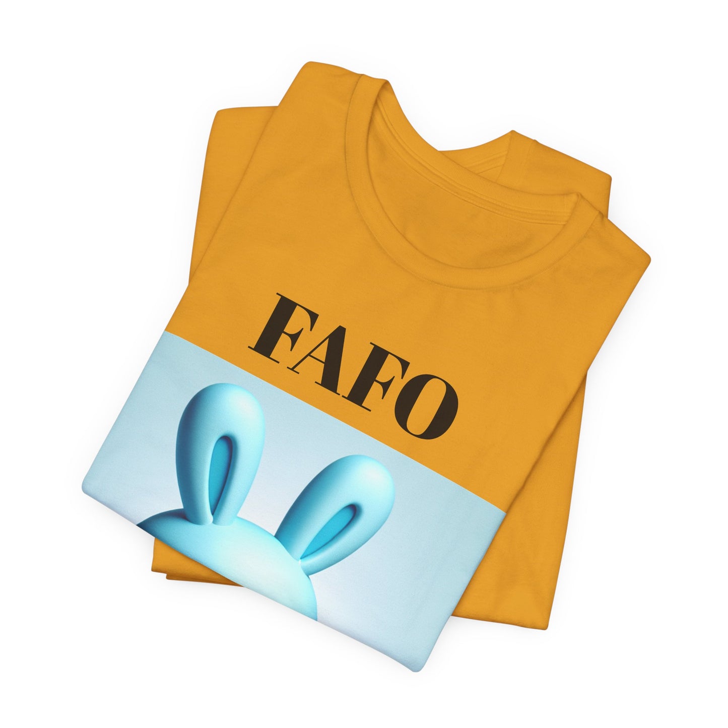 FAFO Bunny Tee – 'Proud Member of the FAFO Society' Graphic T-Shirt