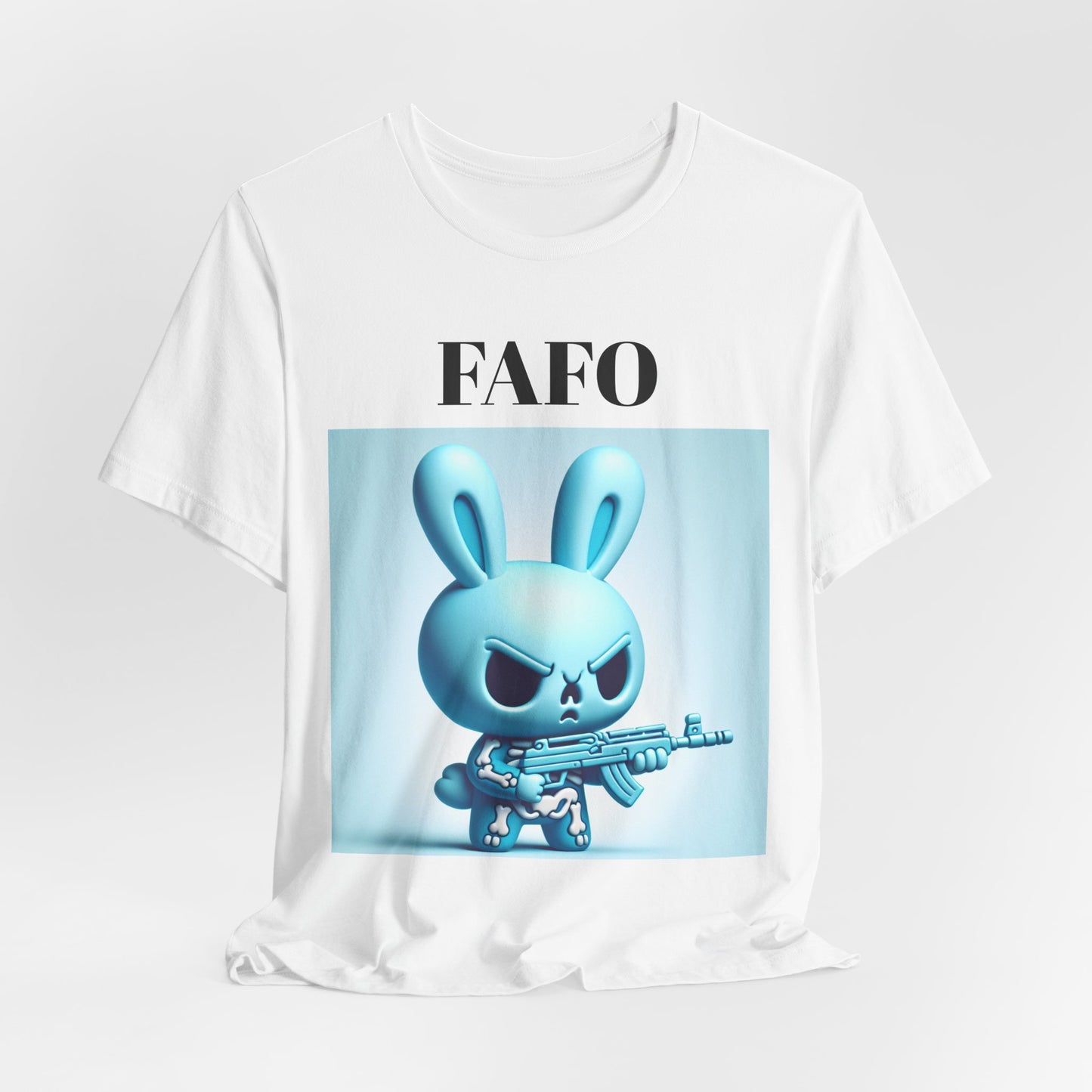 FAFO Bunny Tee – 'Proud Member of the FAFO Society' Graphic T-Shirt