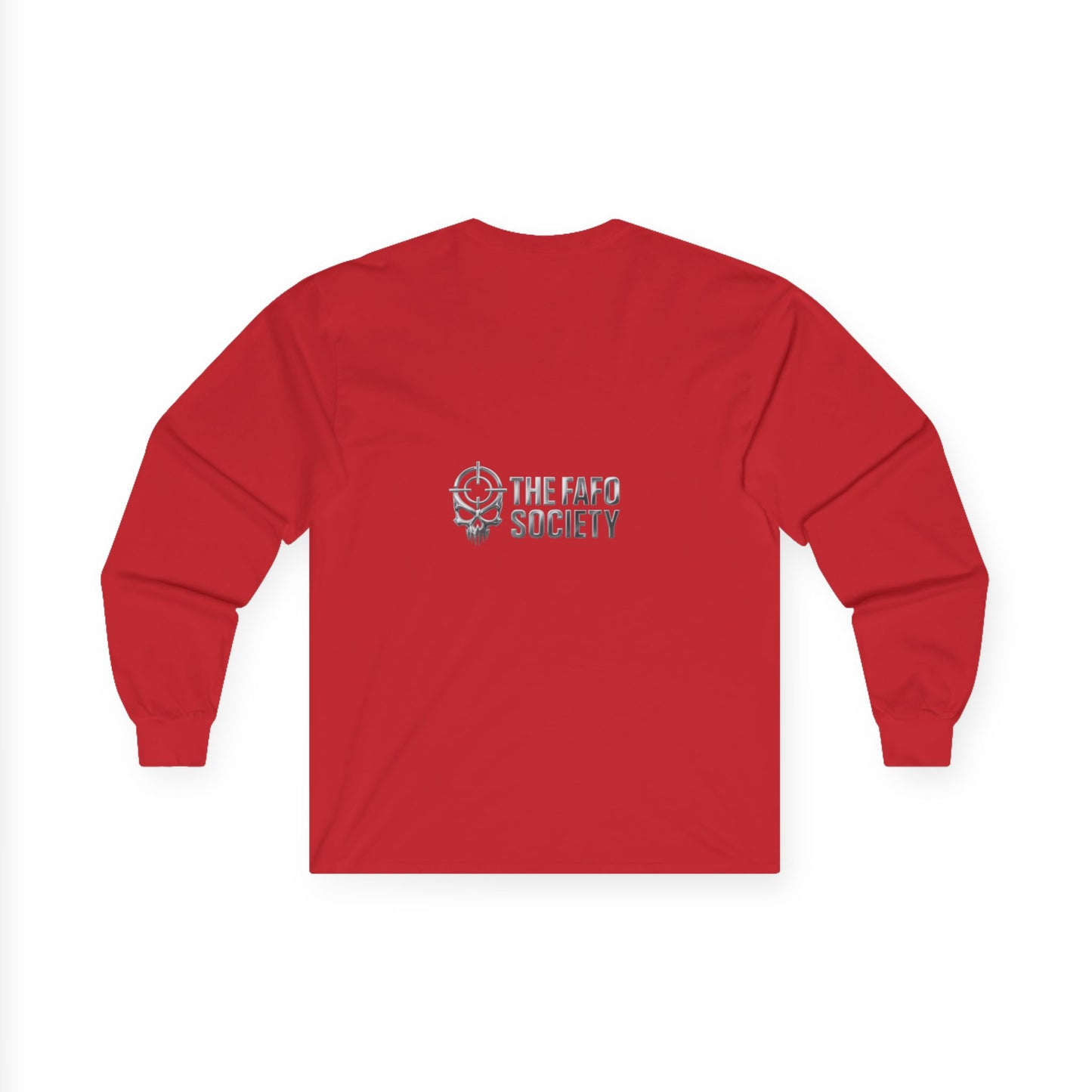The FAFO Society Long Sleeve Tee — Vintage Carnival Ticket Booth Graphic