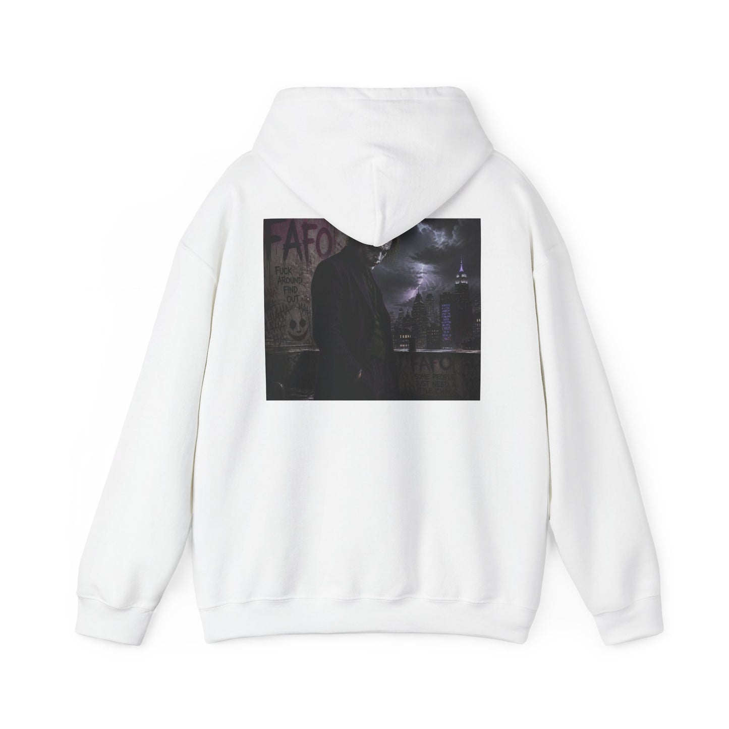 Dark Alley Noir Hoodie — Moody Urban Cyberpunk Streetwear