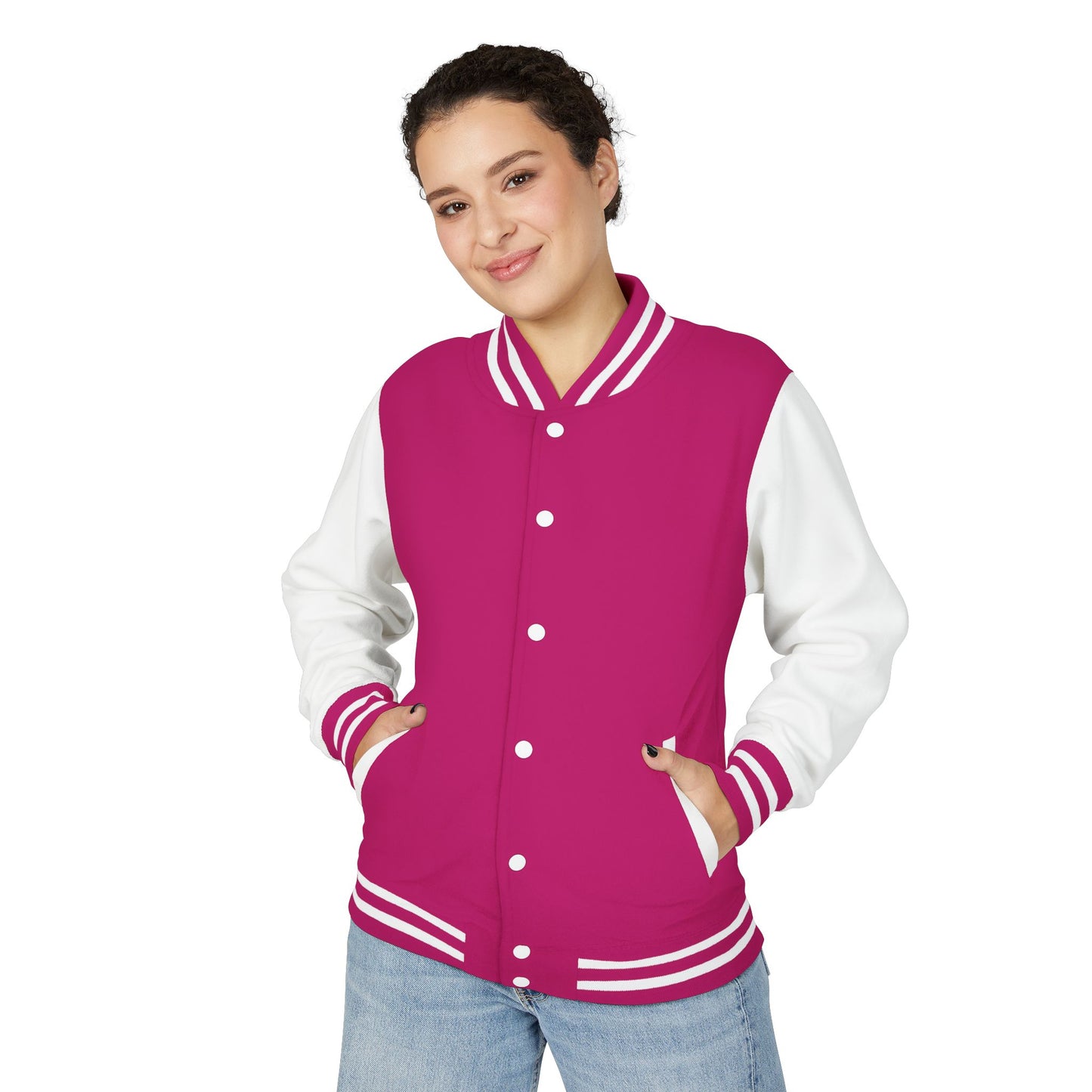 Letterman Jacket — Retro Graphic Back Patch