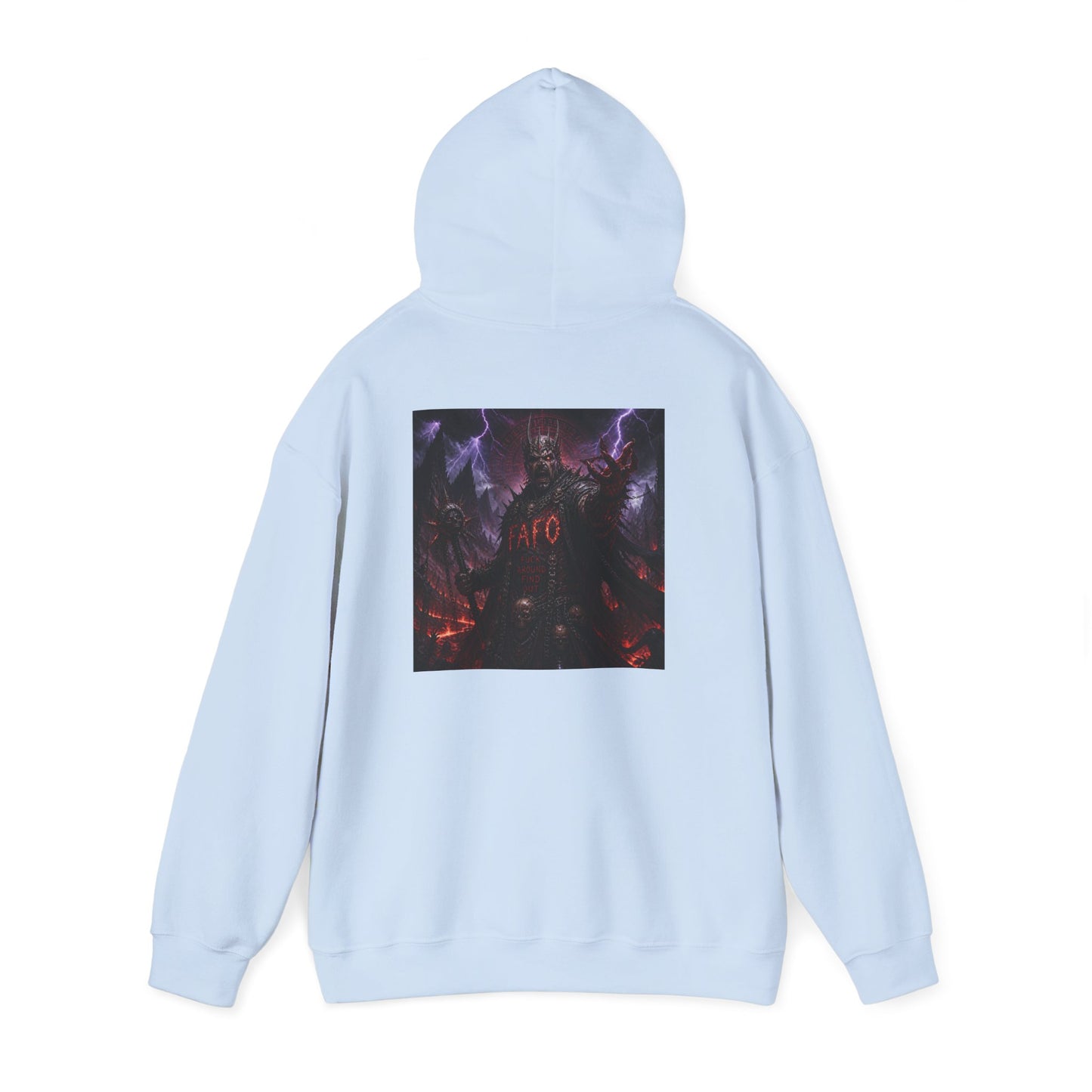 Hoodie — Dark Neon Aesthetic “AFRO” Graphic Pullover