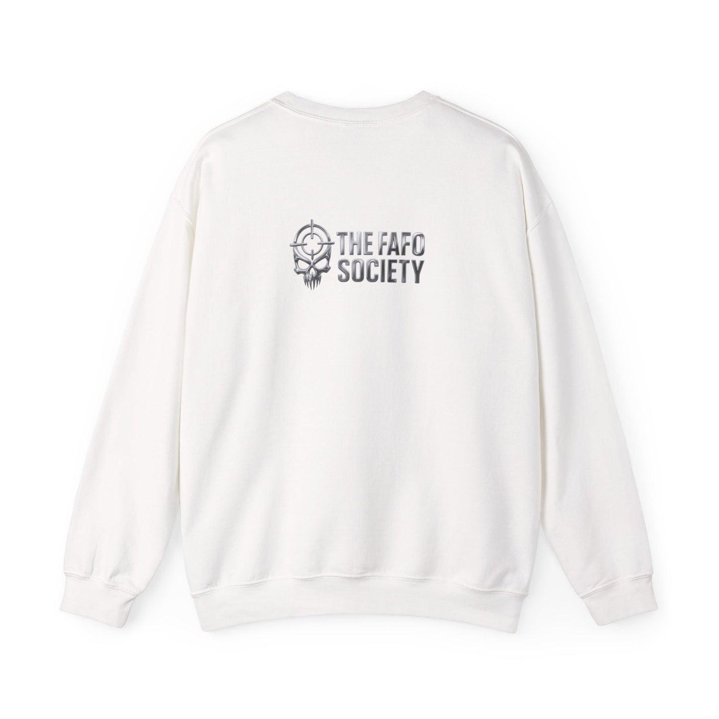 Horror Clown Crewneck Sweatshirt — 'The FAFO Society' Graphic