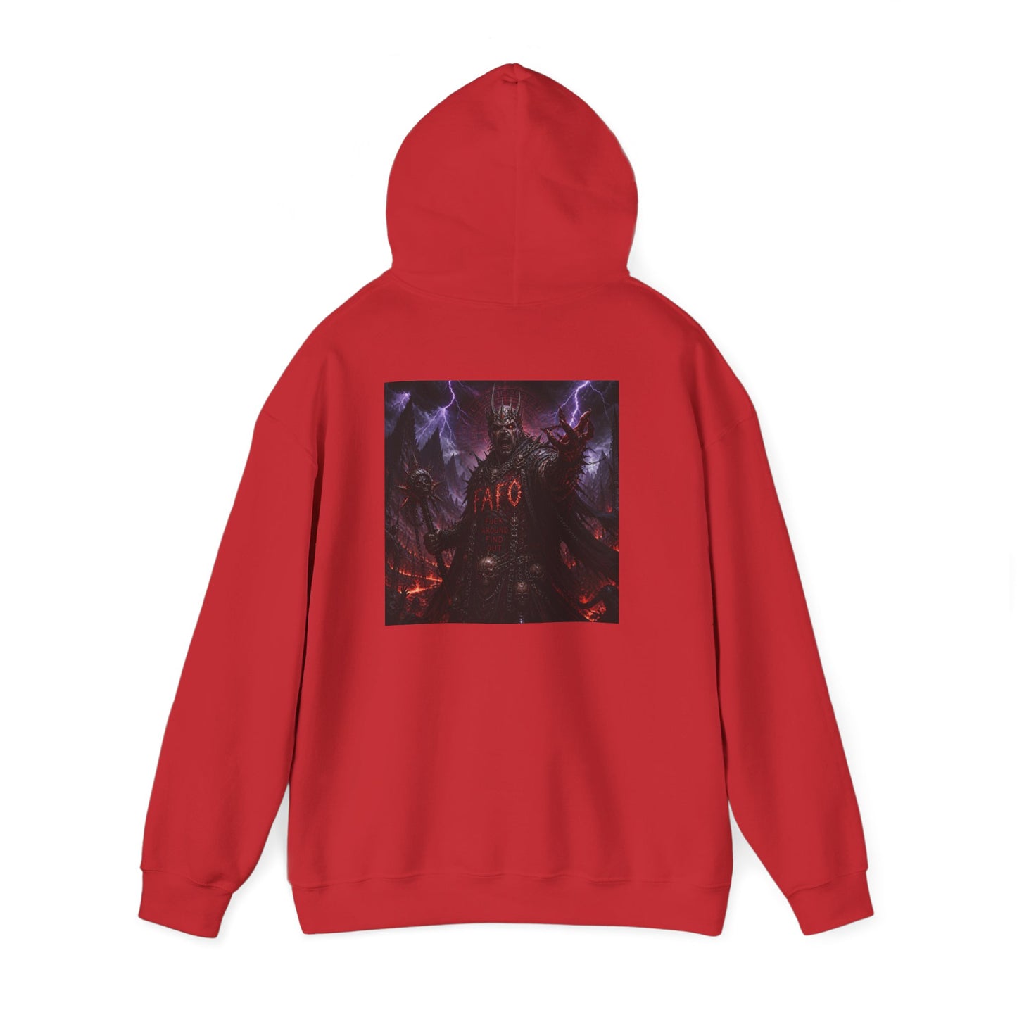 Hoodie — Dark Neon Aesthetic “AFRO” Graphic Pullover