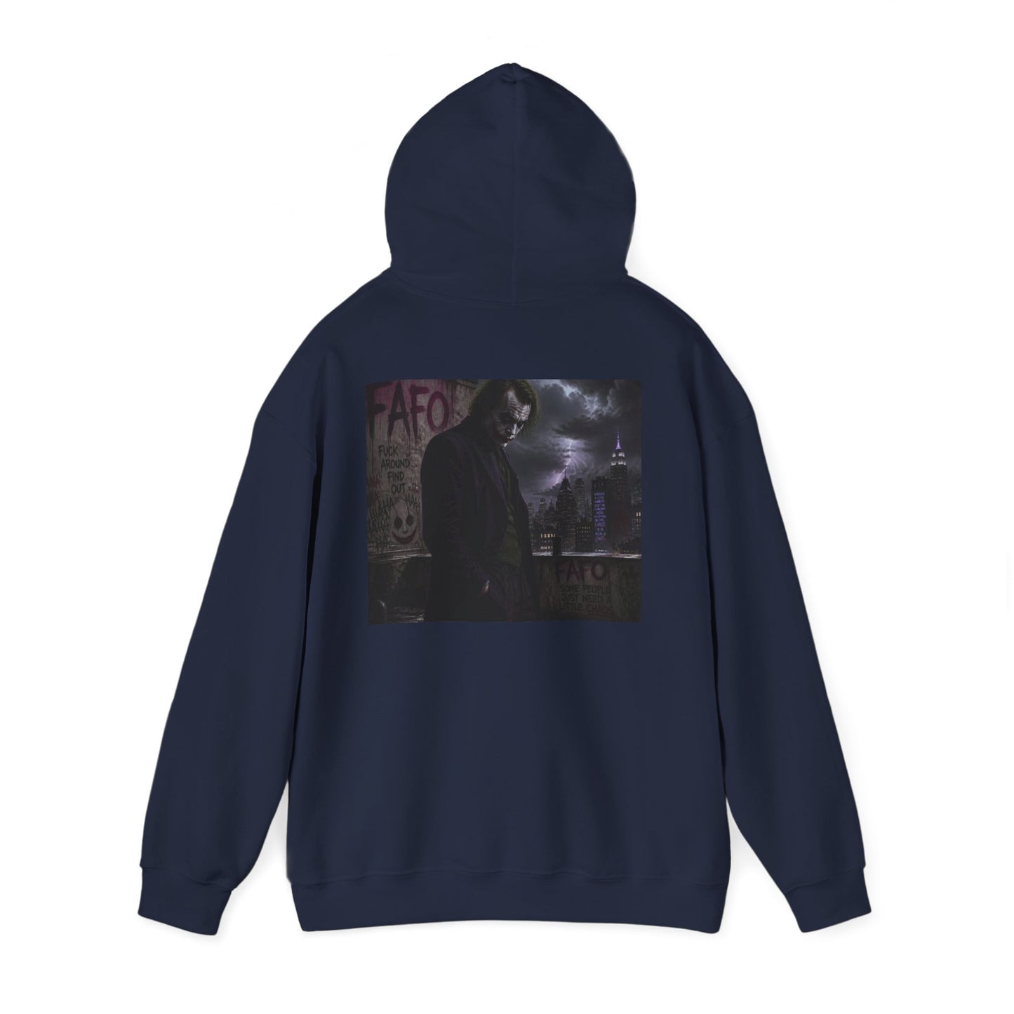 Dark Alley Noir Hoodie — Moody Urban Cyberpunk Streetwear