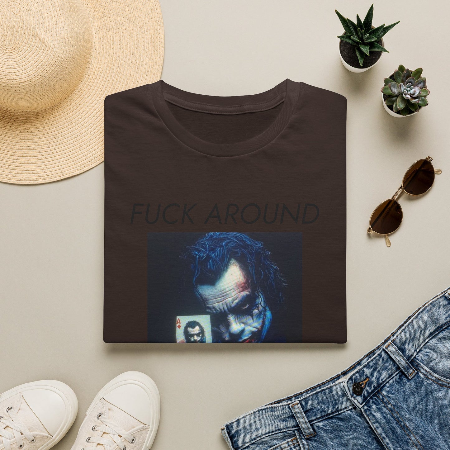 Statement T-Shirt — 'Fuck Around, Find Out' Graphic Tee