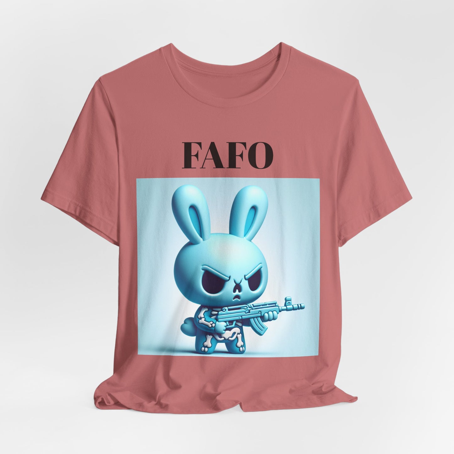 FAFO Bunny Tee – 'Proud Member of the FAFO Society' Graphic T-Shirt