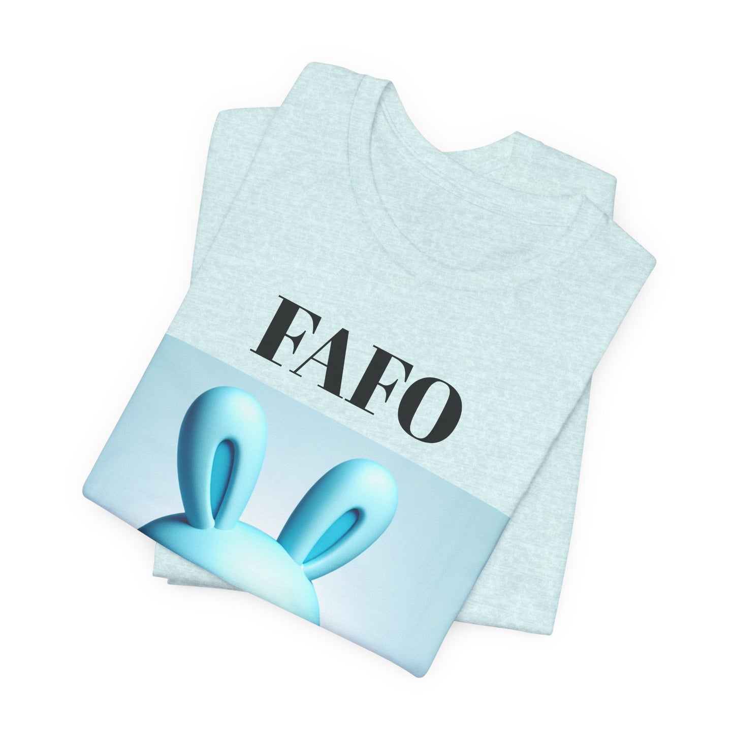 FAFO Bunny Tee – 'Proud Member of the FAFO Society' Graphic T-Shirt